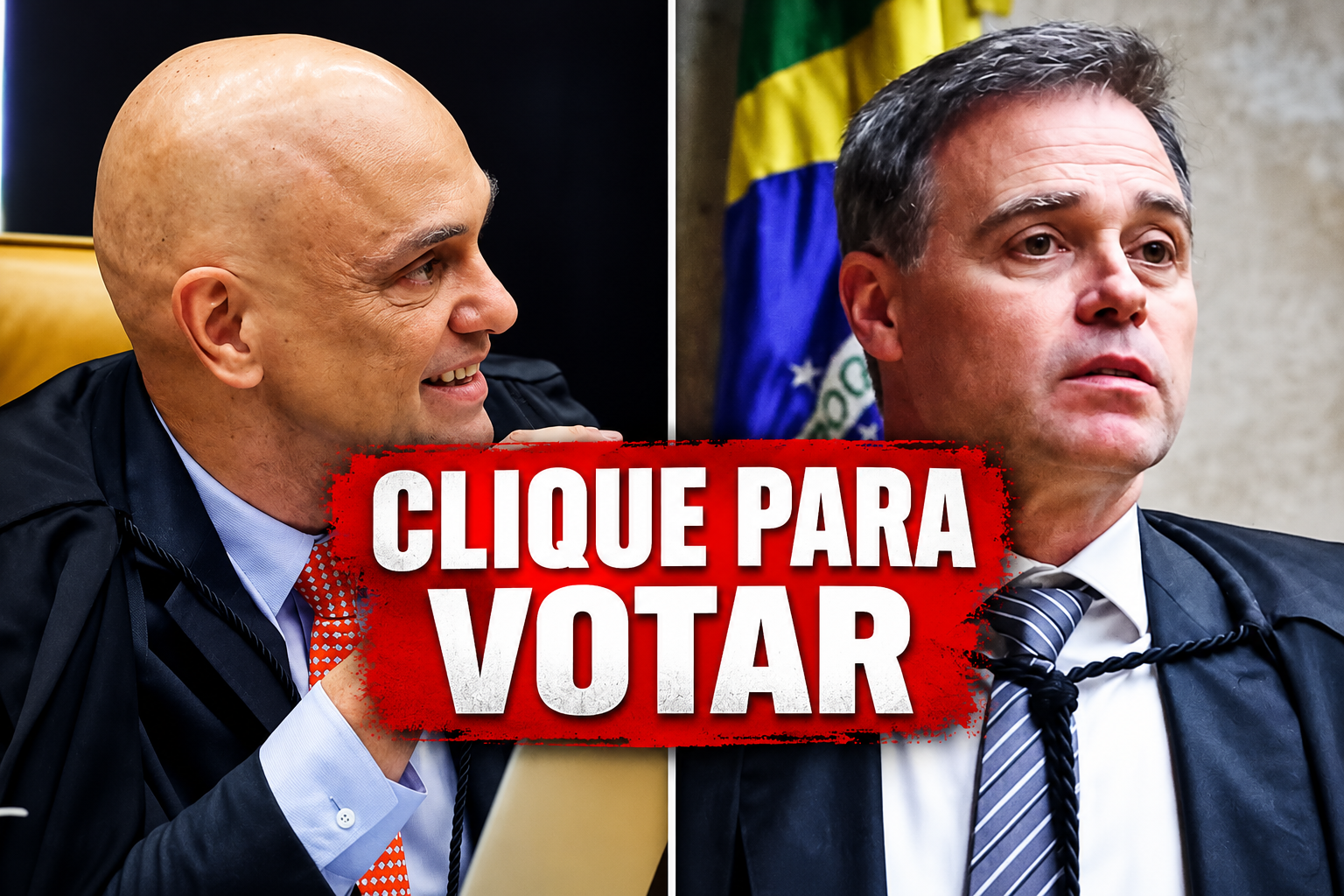 ENQUETE: André Mendonça x Alexandre de M0raes
